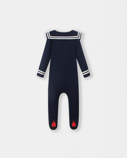 All On Board Playsuit - Navy Blue - Atlas & Maya