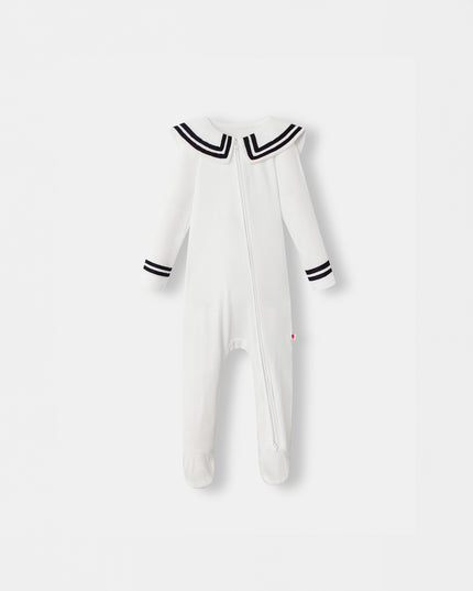 All On Board Playsuit - White - Atlas & Maya