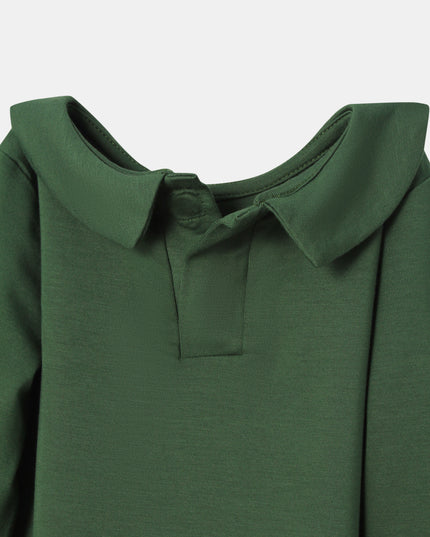 Bermuda Magnetic Bodysuit - Crocodile Green - Atlas & Maya