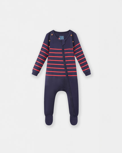Captain Cuddle Playsuit - Navy Blue