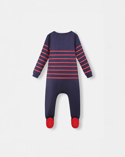 Captain Cuddle Playsuit - Navy Blue