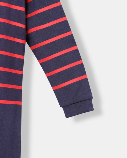Captain Cuddle Playsuit - Navy Blue