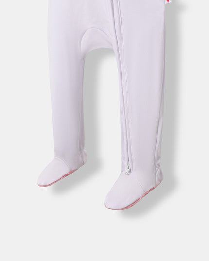 Captain Cuddle Playsuit - White & Pink