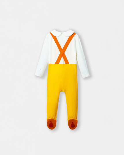 Fancy Pantsy Overall Playsuit - Yellow - Atlas & Maya