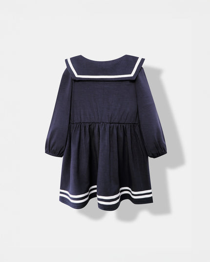First Mate Dress - Navy Blue
