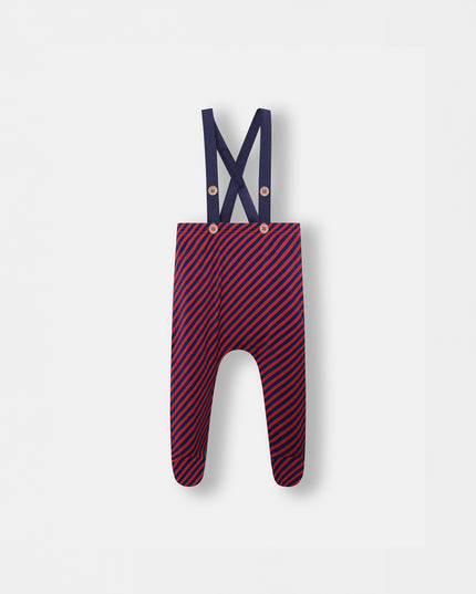 Footie Pant - Betta Stripes - Atlas & Maya
