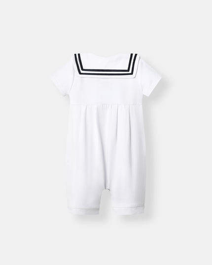 Little Skipper Romper - White - Atlas & Maya
