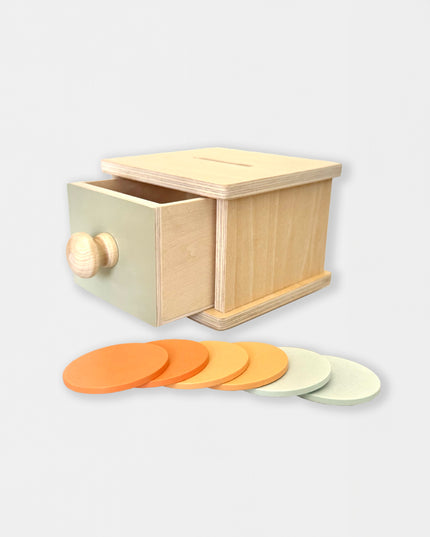 Little Treasures – Montessori Coin Box - Atlas & Maya