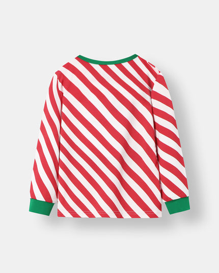 Nighty Night Big Kid Pajama - Candy Cane (2-6Y) - Atlas & Maya