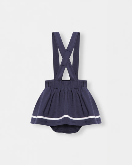 Ocean Bloom Skirt - Navy Blue - Atlas & Maya