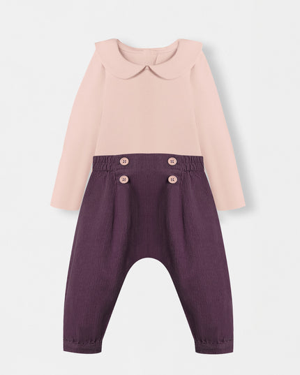 Peter Pan Bodysuit + Sailor Pant - Purple Cotton Candy