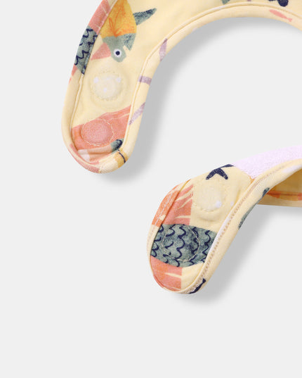 Round Magnetic Bib - Mermaid Love (2-piece set)