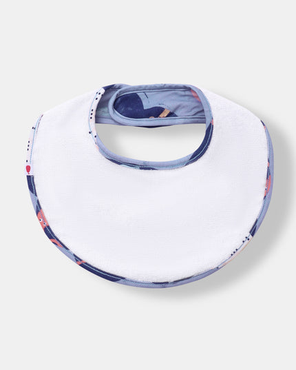 Round Magnetic Bib - Ocean Snuggles (2-piece set)