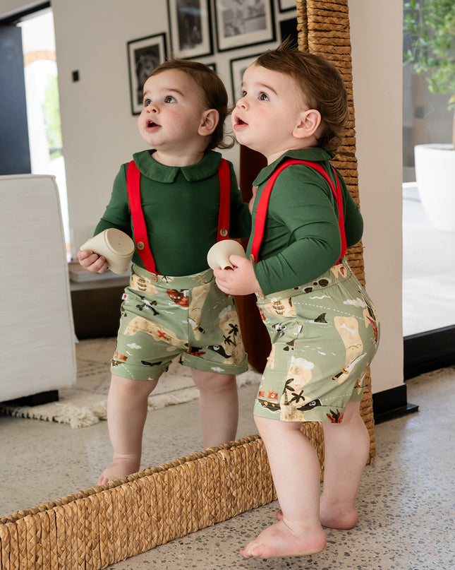 Bermuda Bodysuit + Shortie - Pirate Bay