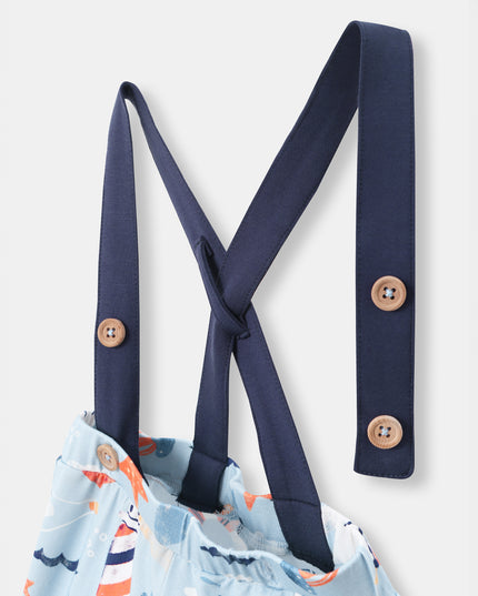 Shortie with Straps - Anchor Away - Atlas & Maya