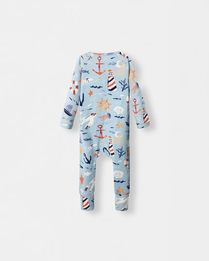 Sleepy Time Pajama - Anchor Away - Atlas & Maya