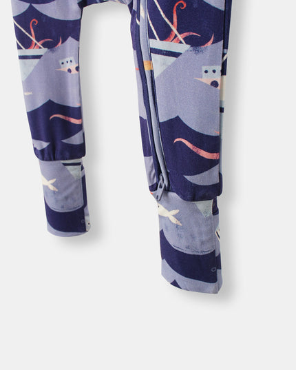 Sleepy Time Pajama - Ocean Snuggles - Atlas & Maya