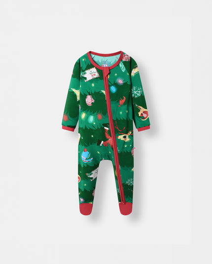 Sleepy Time Pajama - Xmas Morning (0-24m) - Atlas & Maya