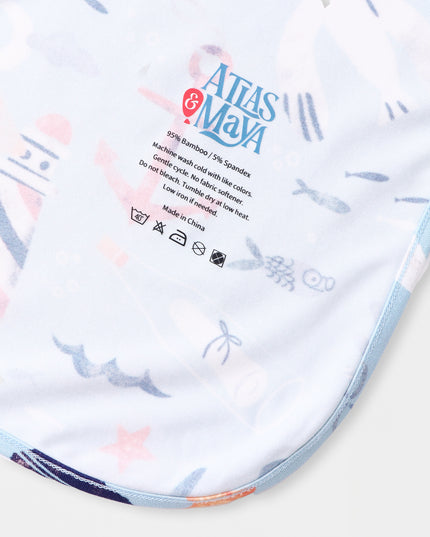 Swaddle Blanket - Anchor Away - Atlas & Maya