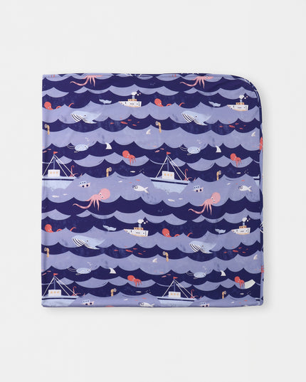 Swaddle Blanket - Ocean Snuggles - Atlas & Maya