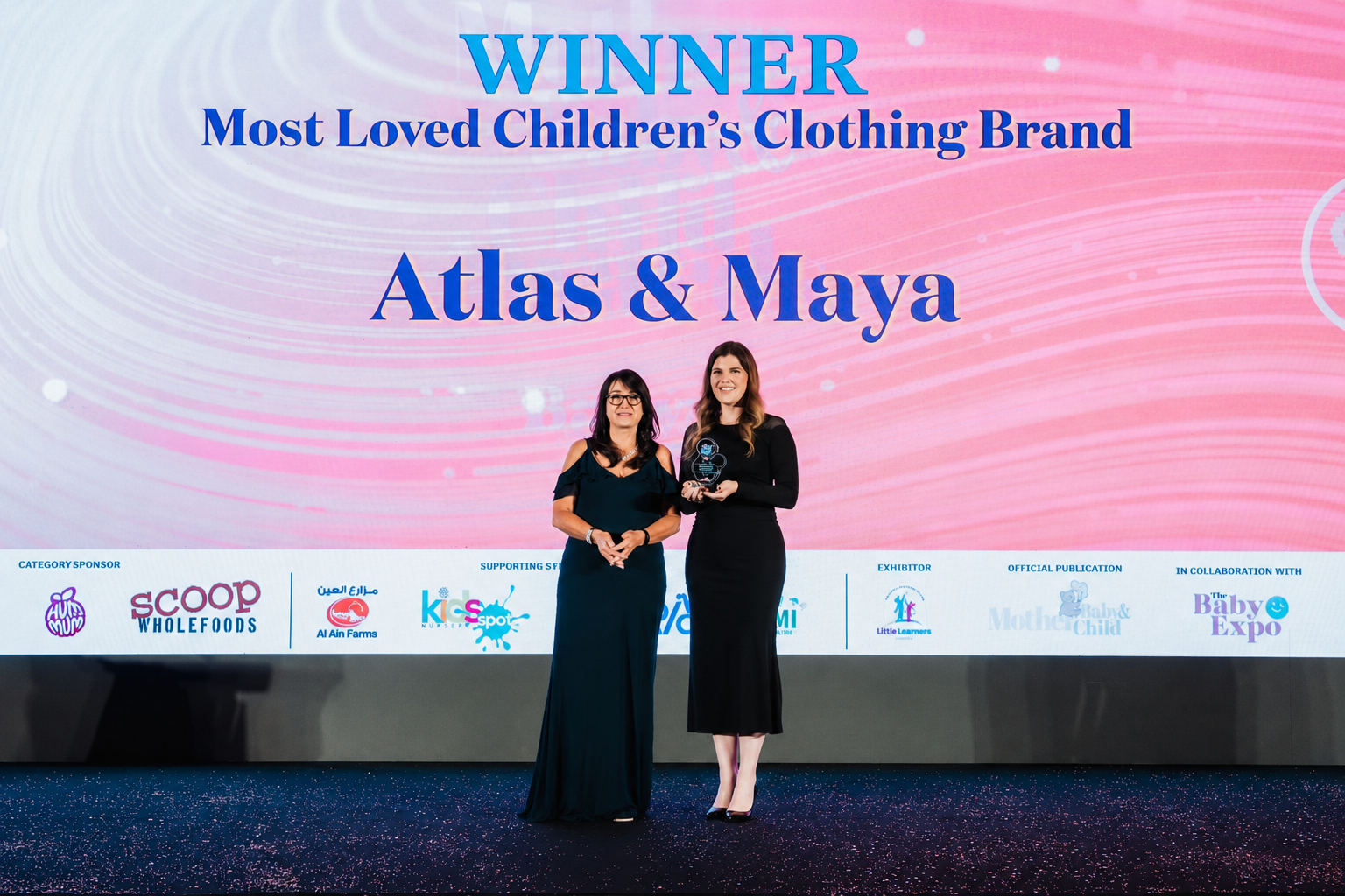 Atlas & Maya Named Most Loved Children’s Clothing Brand at the Mother, Baby & Child Awards 2025
