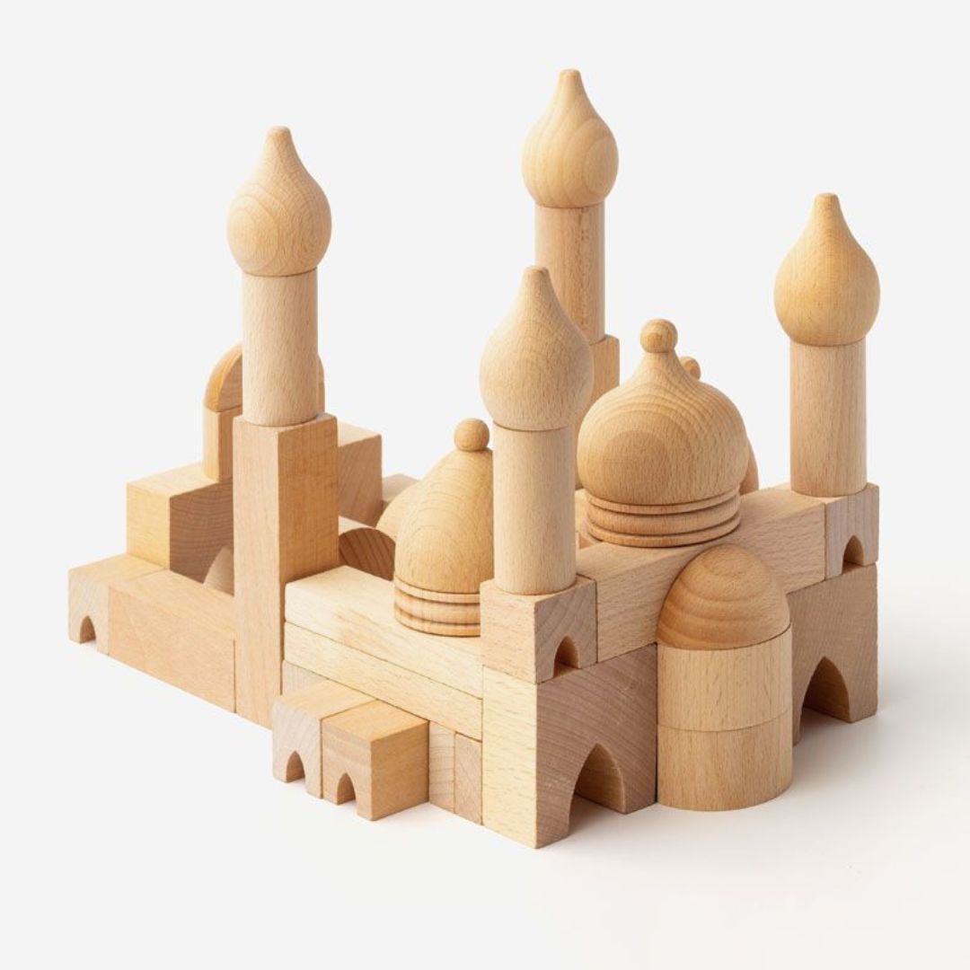 Build a Mosque - Islamic Wooden Blocks