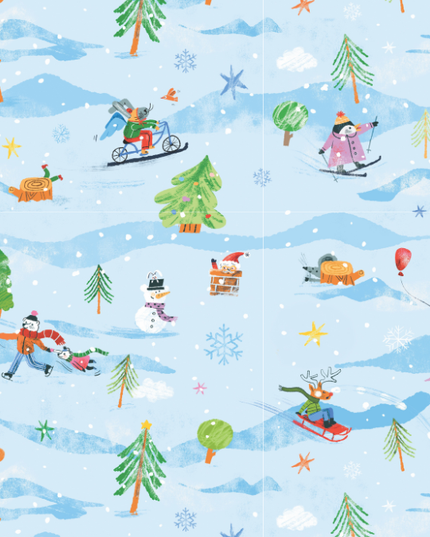 Nighty Night Big Kid Pajama (2-10Years) - Winter Wonderland