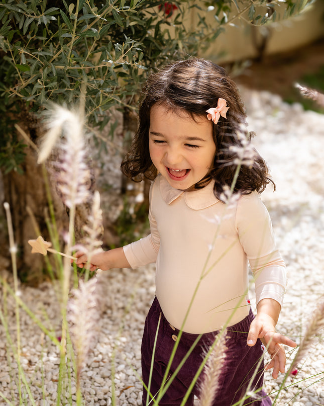 Peter Pan Bodysuit + Sailor Pant - Purple Cotton Candy