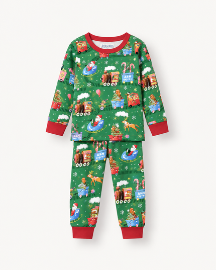 Bamboo Baby & Kids Christmas Pajamas in UAE Xmas Express | Nighty Night
