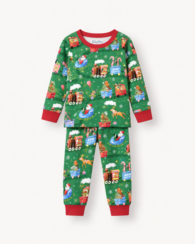 Bamboo Baby & Kids Christmas Pajamas in UAE Xmas Express | Nighty Night