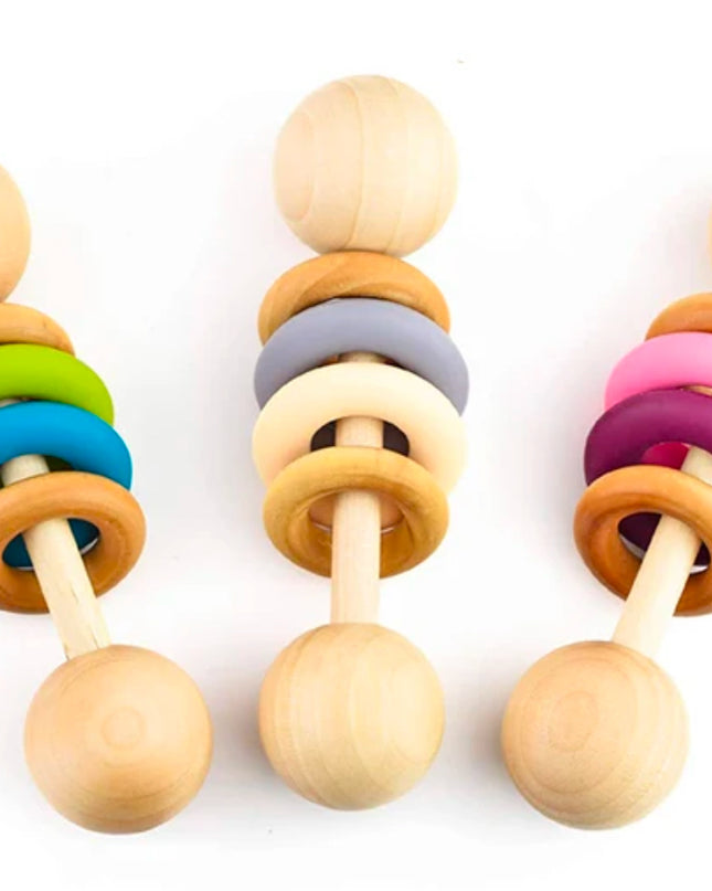 Atlas' Favorite Wooden Rattle