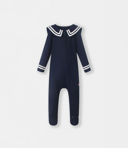 All On Board Playsuit - Navy Blue - Atlas & Maya