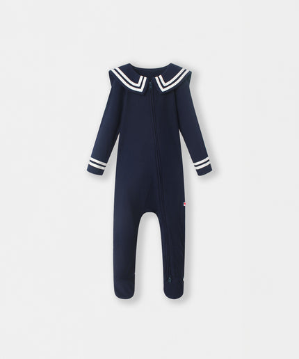 All On Board Playsuit - Navy Blue - Atlas & Maya