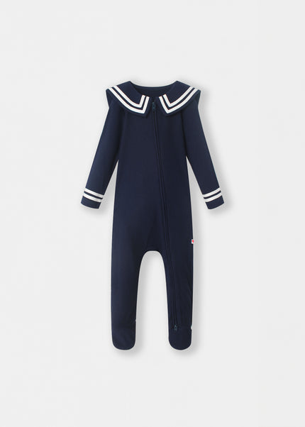 All On Board Playsuit - Navy Blue - Atlas & Maya