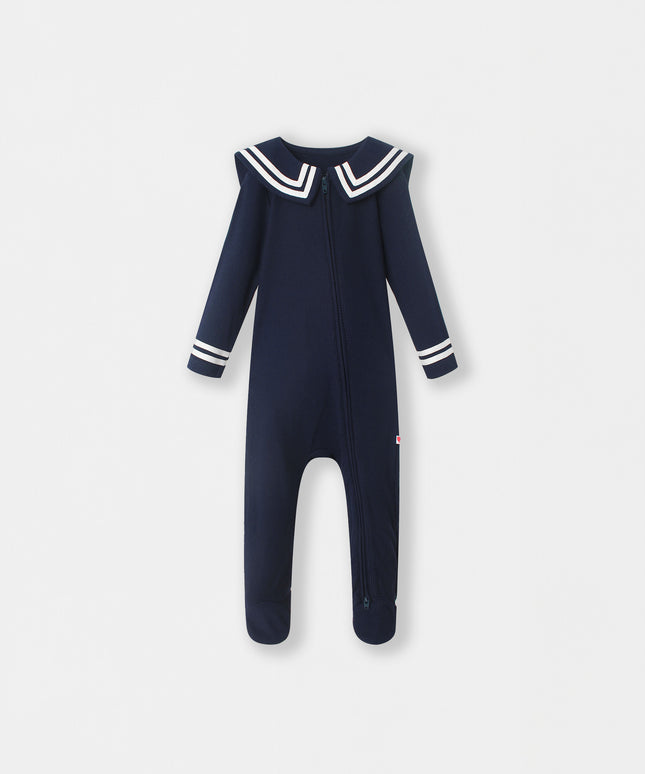 All On Board Playsuit - Navy Blue - Atlas & Maya
