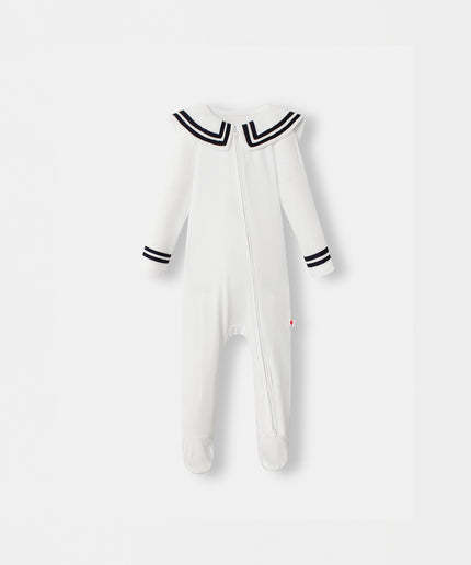 All On Board Playsuit - White - Atlas & Maya