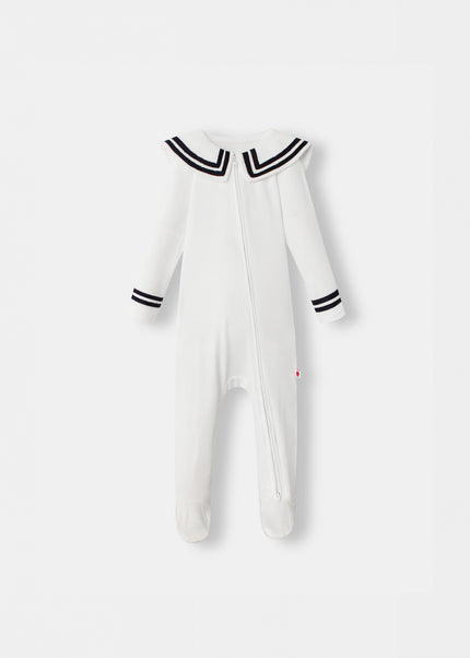 All On Board Playsuit - White - Atlas & Maya