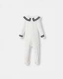 All On Board Playsuit - White - Atlas & Maya