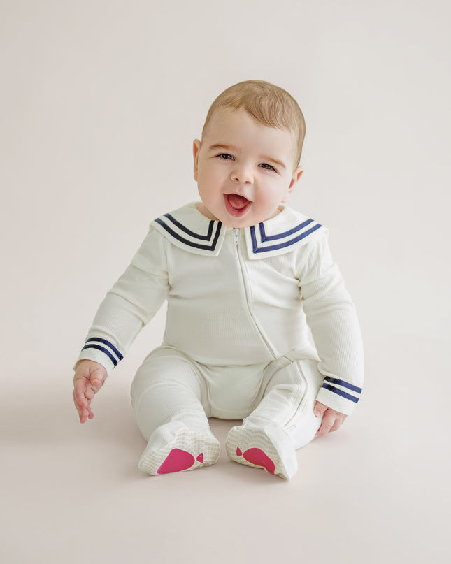 All On Board Playsuit - White