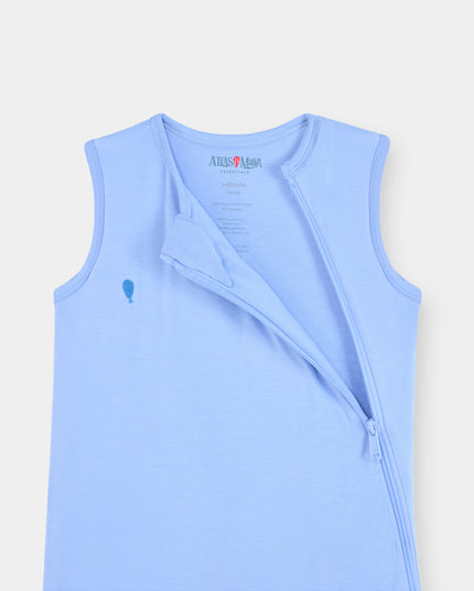 Essential Sleep Sack 1.0 TOG - Frost Blue - Atlas & Maya  Essential Sleep Sack 1.0 TOG - Frost Blue Bamboo sleep bag