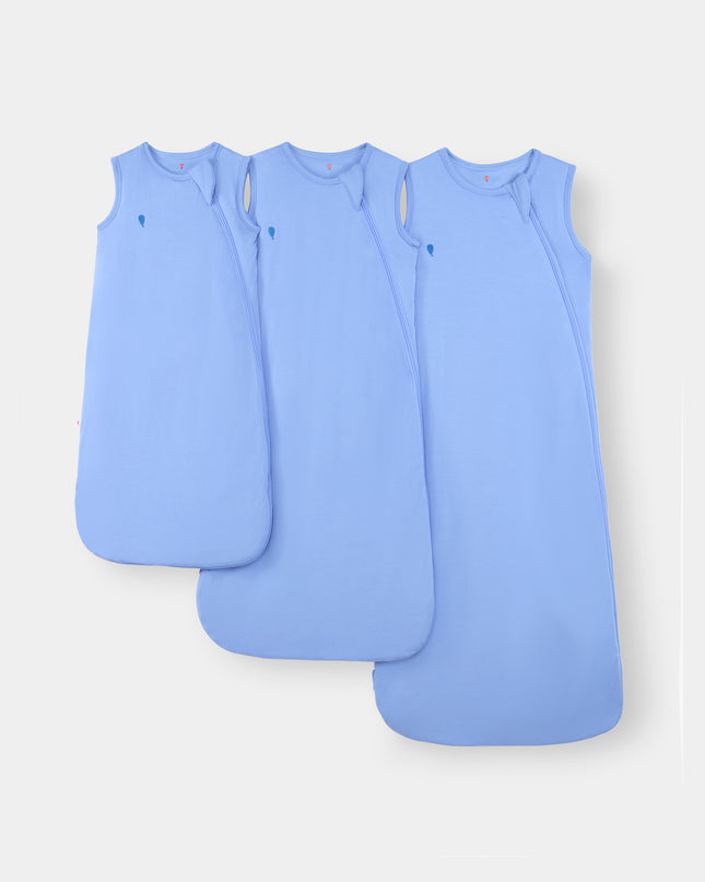 Essential Sleep Sack 1.0 TOG - Frost Blue - Atlas & Maya  Essential Sleep Sack 1.0 TOG - Frost Blue Bamboo sleep bag