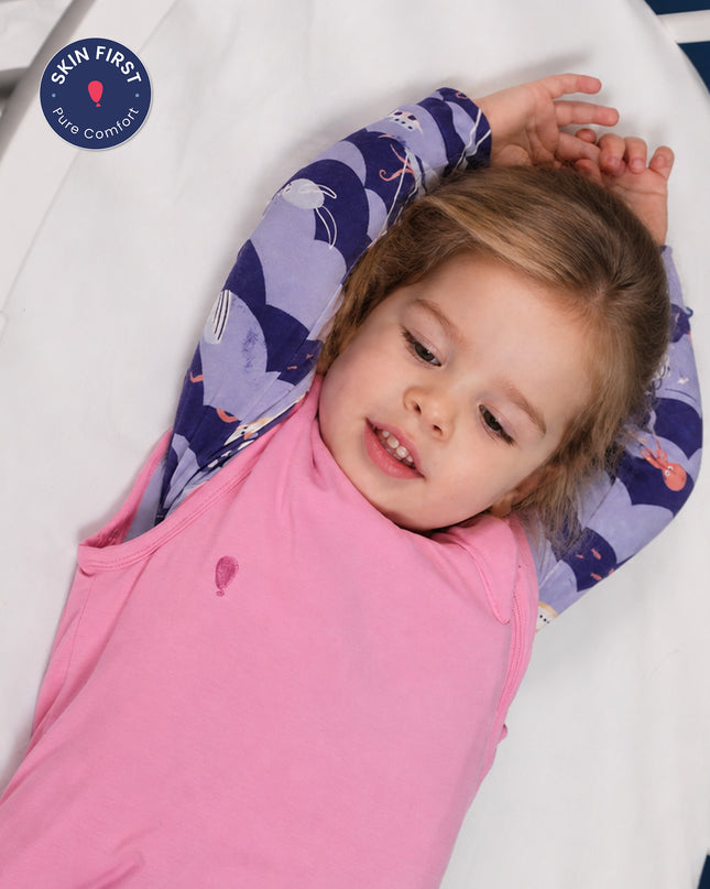 Essential Sleep Sack 1.0 TOG - Flamingo Pink - Atlas & Maya  Essential Sleep Sack 1.0 TOG - Flamingo Pink Bamboo sleep bag