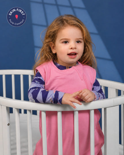 Essential Sleep Sack 1.0 TOG - Flamingo Pink - Atlas & Maya  Essential Sleep Sack 1.0 TOG - Flamingo Pink Bamboo sleep bag