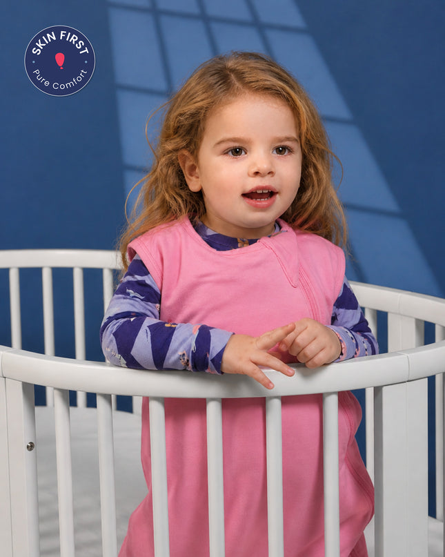 Essential Sleep Sack 1.0 TOG - Flamingo Pink - Atlas & Maya  Essential Sleep Sack 1.0 TOG - Flamingo Pink Bamboo sleep bag