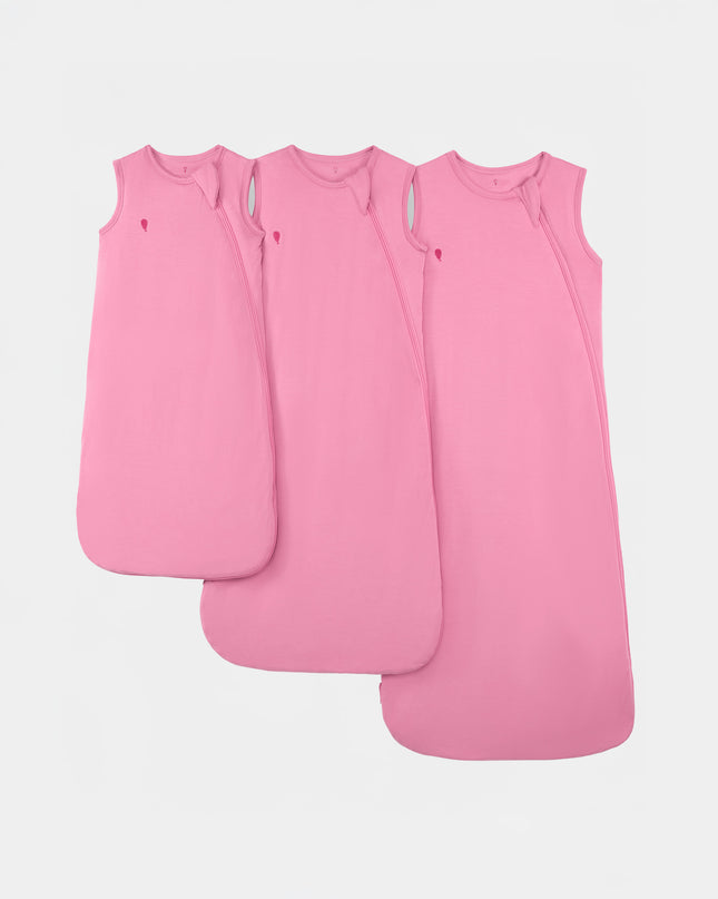Essential Sleep Sack 1.0 TOG - Flamingo Pink - Atlas & Maya  Essential Sleep Sack 1.0 TOG - Flamingo Pink Bamboo sleep bag