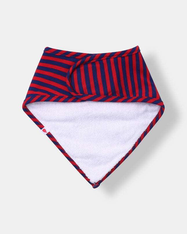 Bandana Magnetic Bib - Betta Stripes (2-piece set)