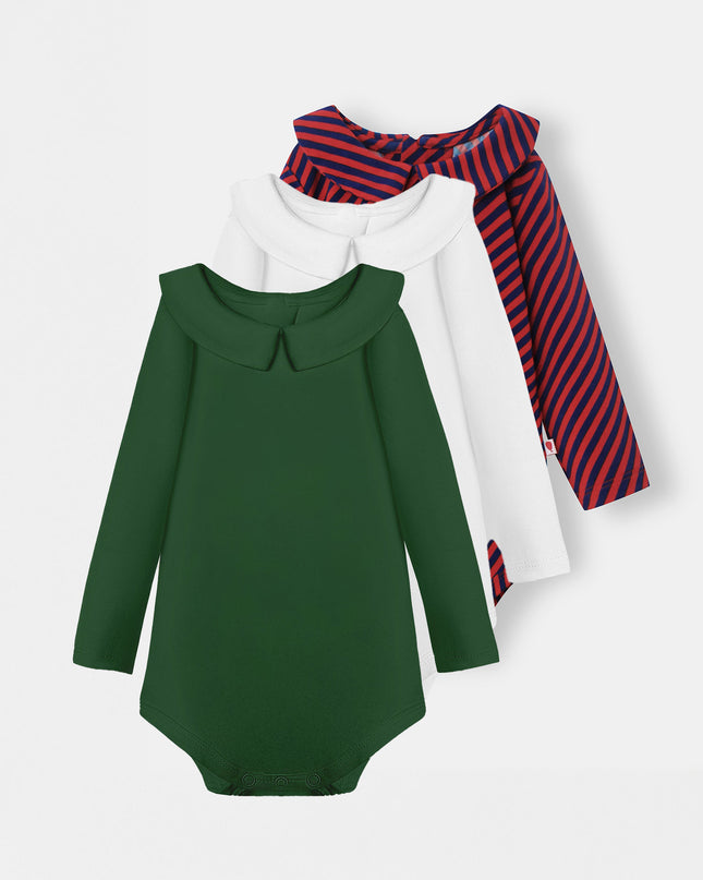 Bermuda Bodysuit Bundle - Charming Trio