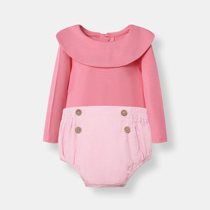 Berta Bodysuit + Sailor Short - Pink