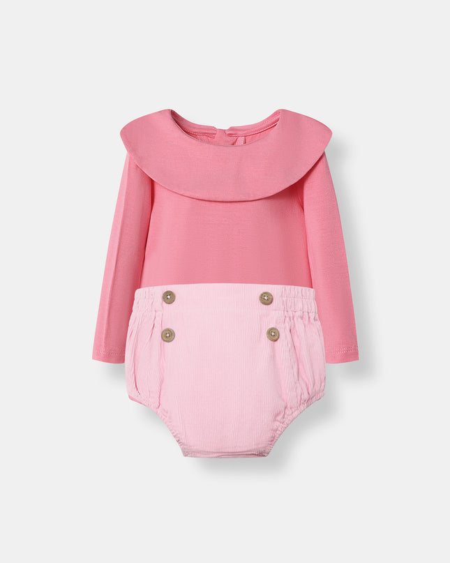 Berta Bodysuit + Sailor Short - Pink