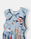 Berta Bubble Romper - Anchor Away